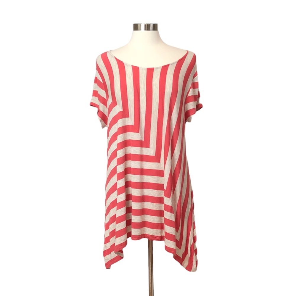 Cato Striped Tunic Top